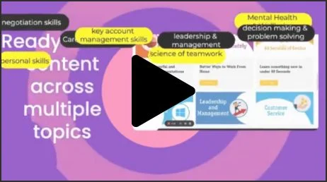 CreateLMS ready-made eLearning content library