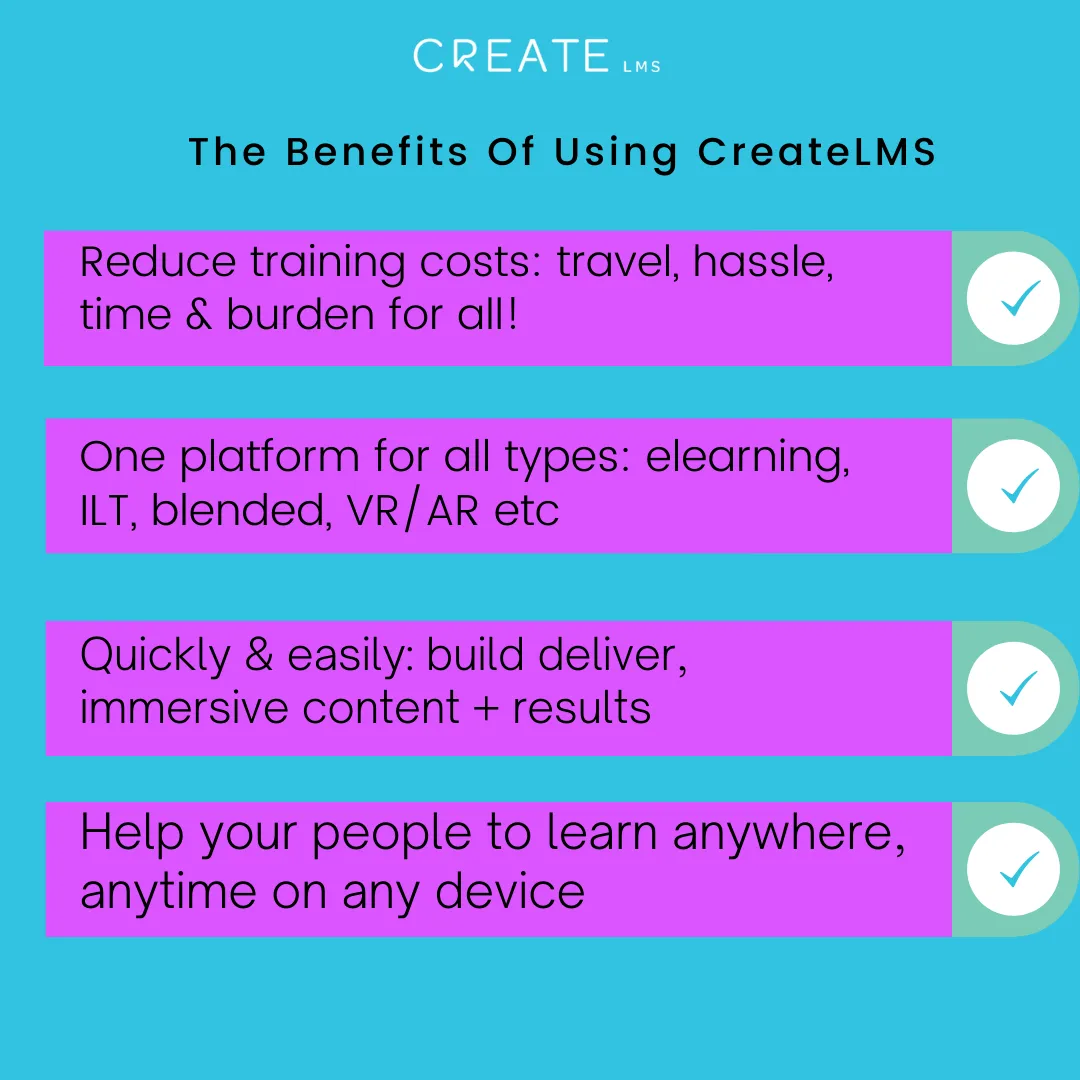 Create LMS employee training platform
